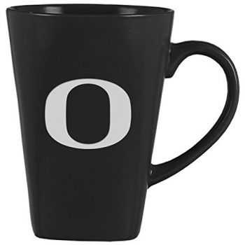 14 oz Square Ceramic Coffee Mug - Oregon Ducks