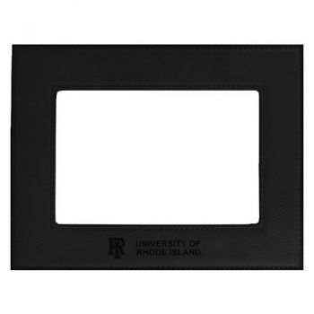 4 x 6 Velour Leather Picture Frame - Rhode Island Rams