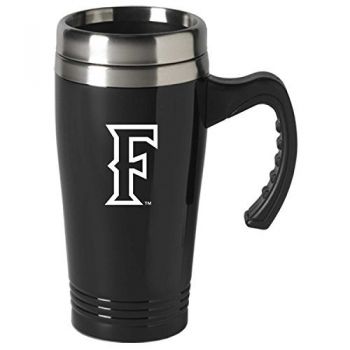 16 oz Stainless Steel Coffee Mug with handle - Cal State Fullerton Titans