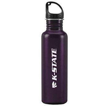 24 oz Reusable Water Bottle - Kansas State Wildcats