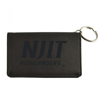 PU Leather Card Holder Wallet - NJIT Highlanders