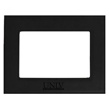 4 x 6 Velour Leather Picture Frame - UNLV Rebels