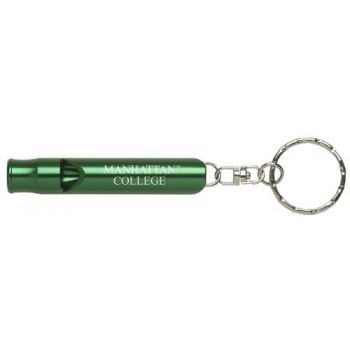 Emergency Whistle Keychain - Manhattan College Jaspers