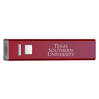 Quick Charge Portable Power Bank 2600 mAh - Texas Southern Tigers