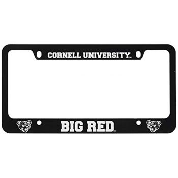 Stainless Steel License Plate Frame - Cornell Big Red