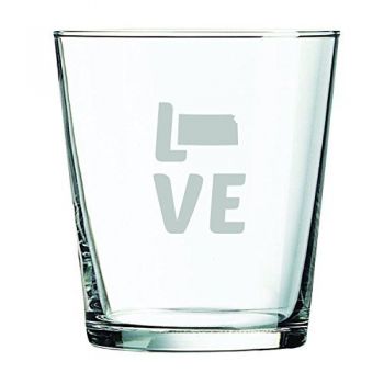 13 oz Cocktail Glass - Kansas Love - Kansas Love