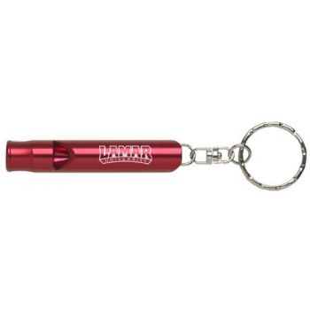 Emergency Whistle Keychain - Lamar Big Red