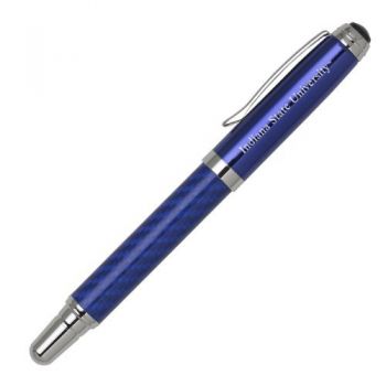 Carbon Fiber Rollerball Twist Pen - Indiana State Sycamores