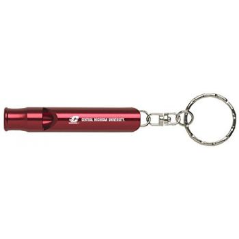 Emergency Whistle Keychain - Central Michigan Chippewas
