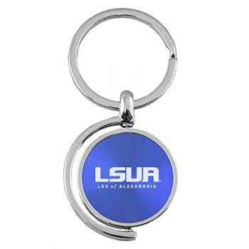 Spinner Round Keychain - LSUA Generals
