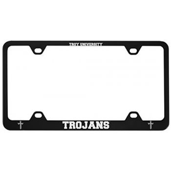 Stainless Steel License Plate Frame - Troy Trojans