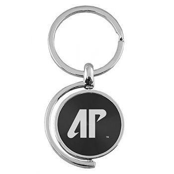 Spinner Round Keychain - Austin Peay State Governors