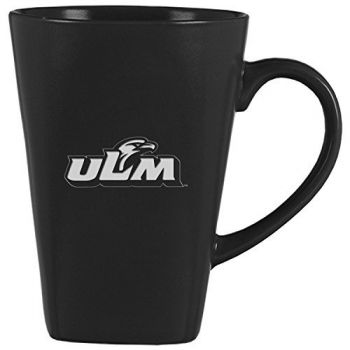 14 oz Square Ceramic Coffee Mug - ULM Warhawk