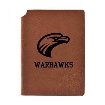 Leather Hardcover Notebook Journal - ULM Warhawk