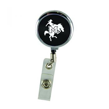 Retractable ID Badge Reel - Marist Red Foxes