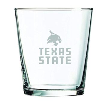 13 oz Cocktail Glass - Texas State Bobcats
