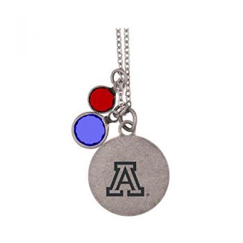 NCAA Charm Necklace - Arizona Wildcats