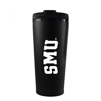 16 oz Insulated Tumbler with Lid - SMU Mustangs