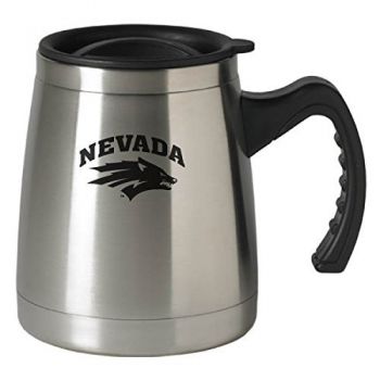 16 oz Stainless Steel Coffee Tumbler - Nevada Wolf Pack