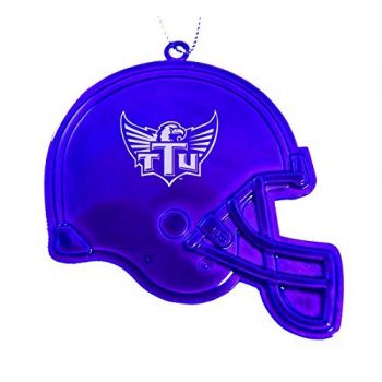 Football Helmet Pewter Christmas Ornament - Tennessee Tech Eagles