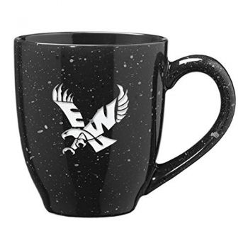 16 oz Ceramic Coffee Mug with Handle - Eastern Washington Eagles