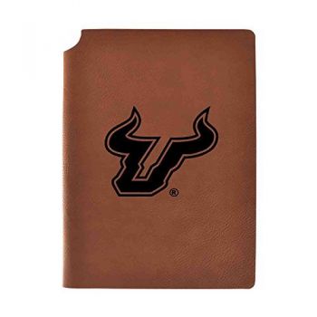 Leather Hardcover Notebook Journal - South Florida Bulls