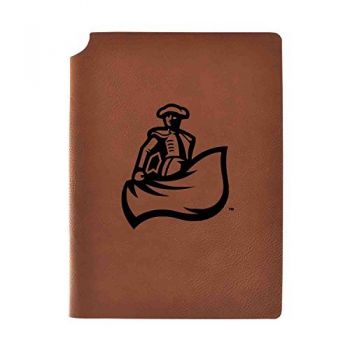 Leather Hardcover Notebook Journal - Cal State Northridge Matadors