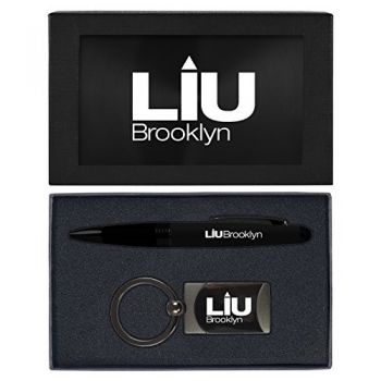 Prestige Pen and Keychain Gift Set - LIU Blackbirds