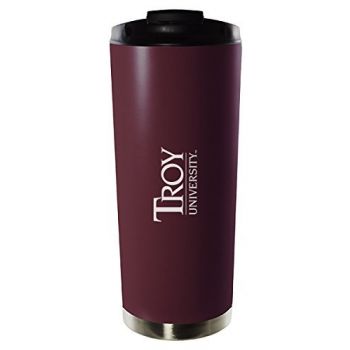 16 oz Vacuum Insulated Tumbler with Lid - Troy Trojans