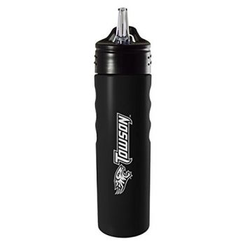 24 oz Stainless Steel Sports Water Bottle - Towson Tigers