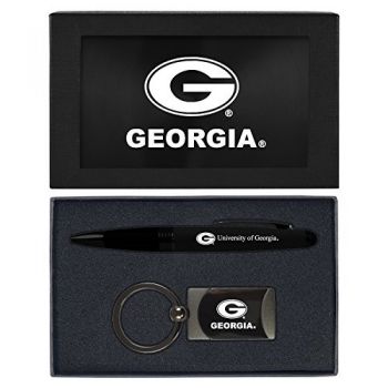 Prestige Pen and Keychain Gift Set - Georgia Bulldogs