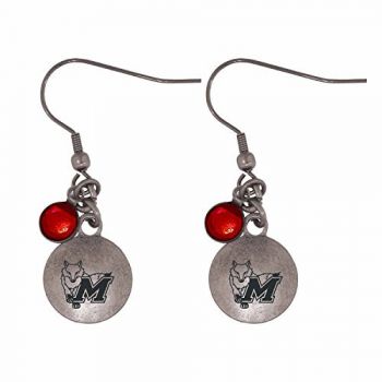 NCAA Charm Earrings - Marist Red Foxes