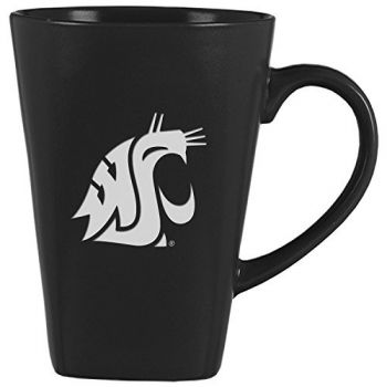 14 oz Square Ceramic Coffee Mug - Washington State Cougars