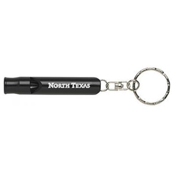 Emergency Whistle Keychain - North Texas Mean Green