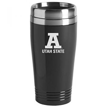 16 oz Stainless Steel Insulated Tumbler - Utah State Aggies