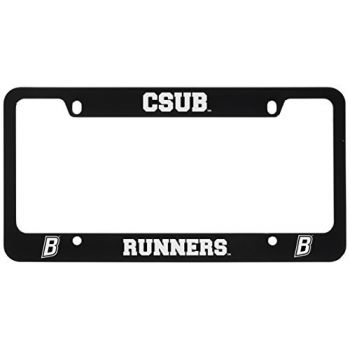 Stainless Steel License Plate Frame - CSU Bakersfield Roadrunners