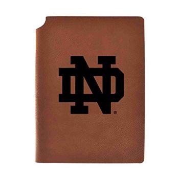 Leather Hardcover Notebook Journal - Notre Dame Fighting Irish