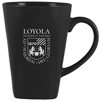 14 oz Square Ceramic Coffee Mug - Loyola Ramblers