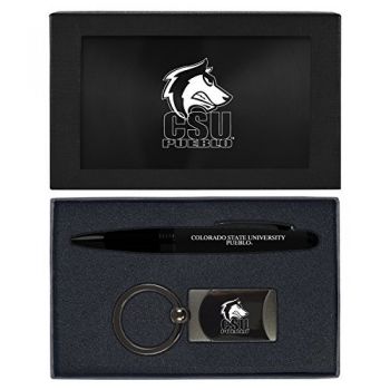 Prestige Pen and Keychain Gift Set - CSU Pueblo Thunderwolves