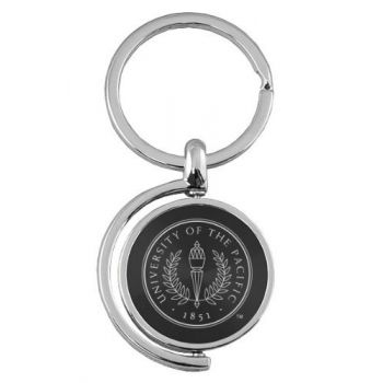 Spinner Round Keychain - Pacific Tigers