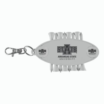 Caddy Bag Tag Golf Accessory - Arkansas State Red Wolves