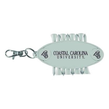 Caddy Bag Tag Golf Accessory - Coastal Carolina Chanticleers