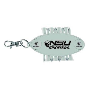 Caddy Bag Tag Golf Accessory - Norfolk State Spartans
