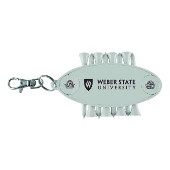 Caddy Bag Tag Golf Accessory - Weber State Wildcats