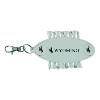 Caddy Bag Tag Golf Accessory - Wyoming Cowboys
