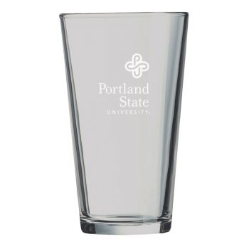 16 oz Pint Glass  - Portland State 