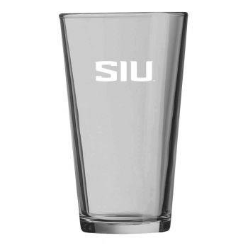 16 oz Pint Glass  - Southern Illinois Salukis