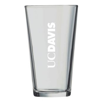 16 oz Pint Glass  - UC Davis Aggies