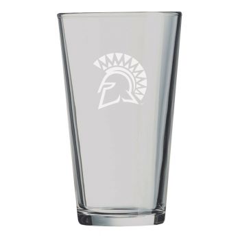 16 oz Pint Glass  - San Jose State Spartans