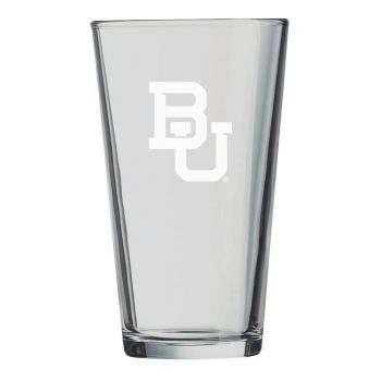 16 oz Pint Glass  - Baylor Bears